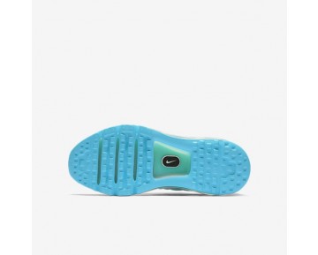 Nike Air Max 2017 Damen Laufschuhe Chlorine Blau/Hyper Turquoise/Reines Platin/Weiß 851623-402