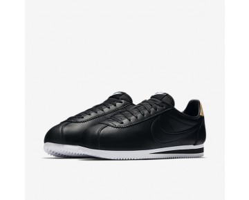 Nike Classic Cortez Leather SE Herren Schuhe Schwarz/Weiß/Vachetta Tan/Schwarz 861535-004