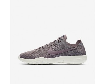 NikeLab Free TR Flyknit 2 Damen Trainingsschuhe Taupe Grau/Sail/Palest Violett 904657-200
