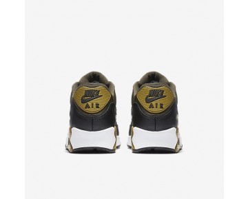 Nike Air Max 90 Essential Herren Schuhe Cargo Khaki/Schwarz/Sequoia/Kaltes Grau 537384-307