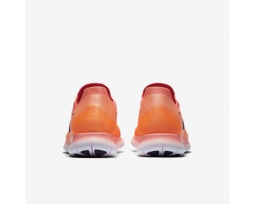 Nike Free RN Flyknit 2017 Damen Laufschuhe Bright Mango/Racer Rosa/Total Orange/Schwarz 880844-800