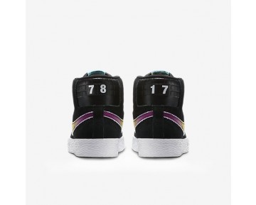 Nike SB Zoom Blazer Mid 'Lance Mountain' Herren Skateboard Schuhe Schwarz/Multi-Color AH6158-090
